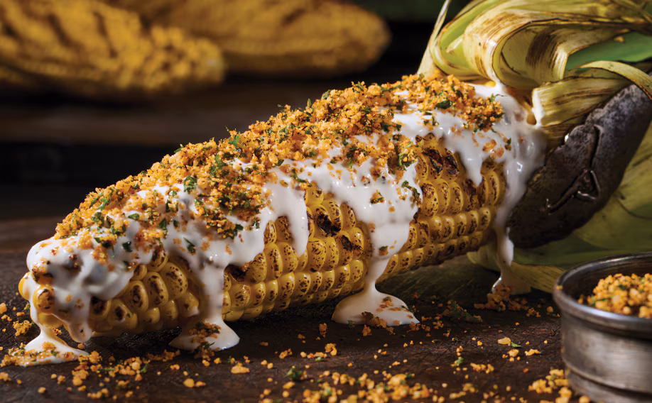 Fire Grilled Corn
